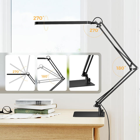 SKYLEO desk lamp with memory and timer saves last settings