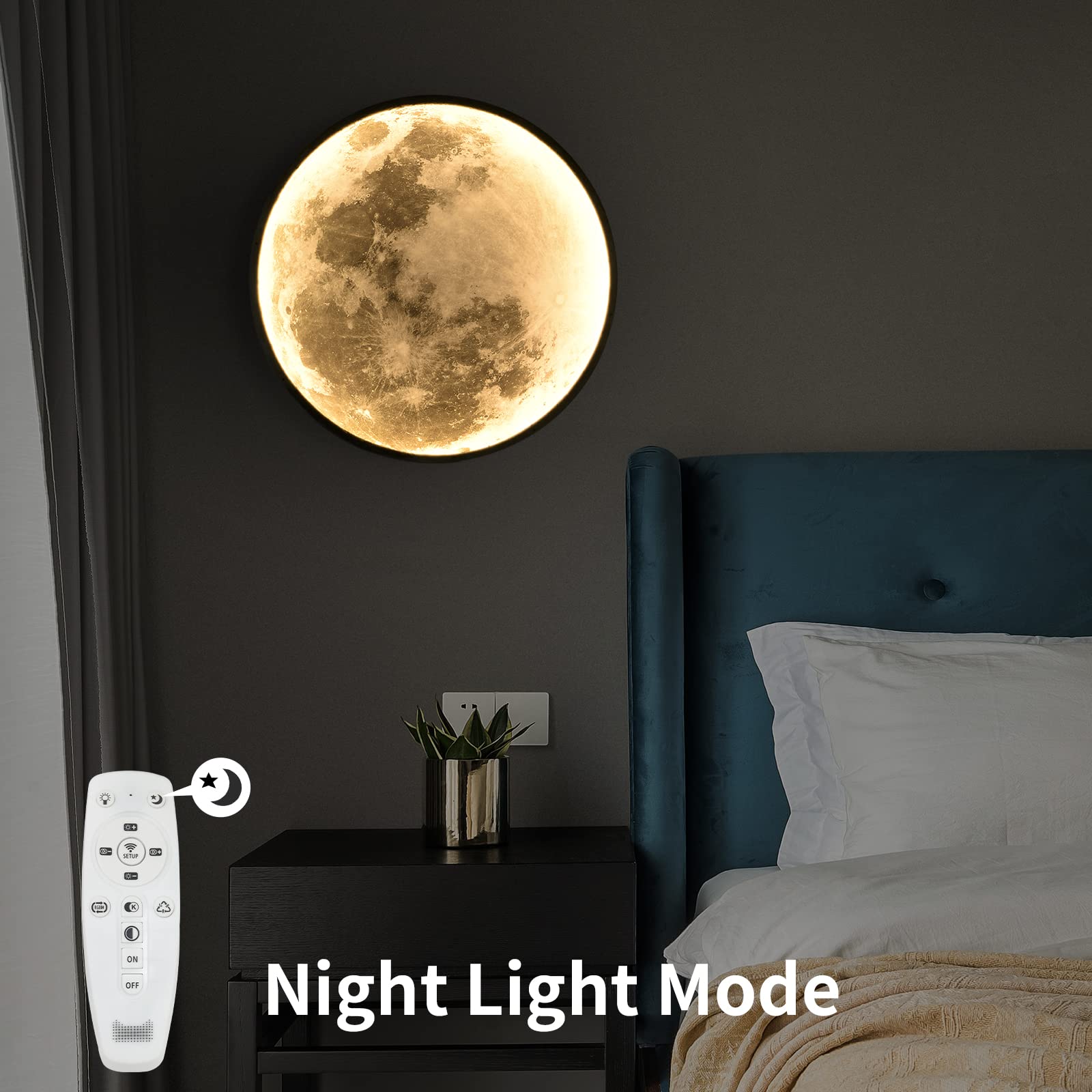 Skylumate QIYIMEILUX night light mode for safe night wandering.