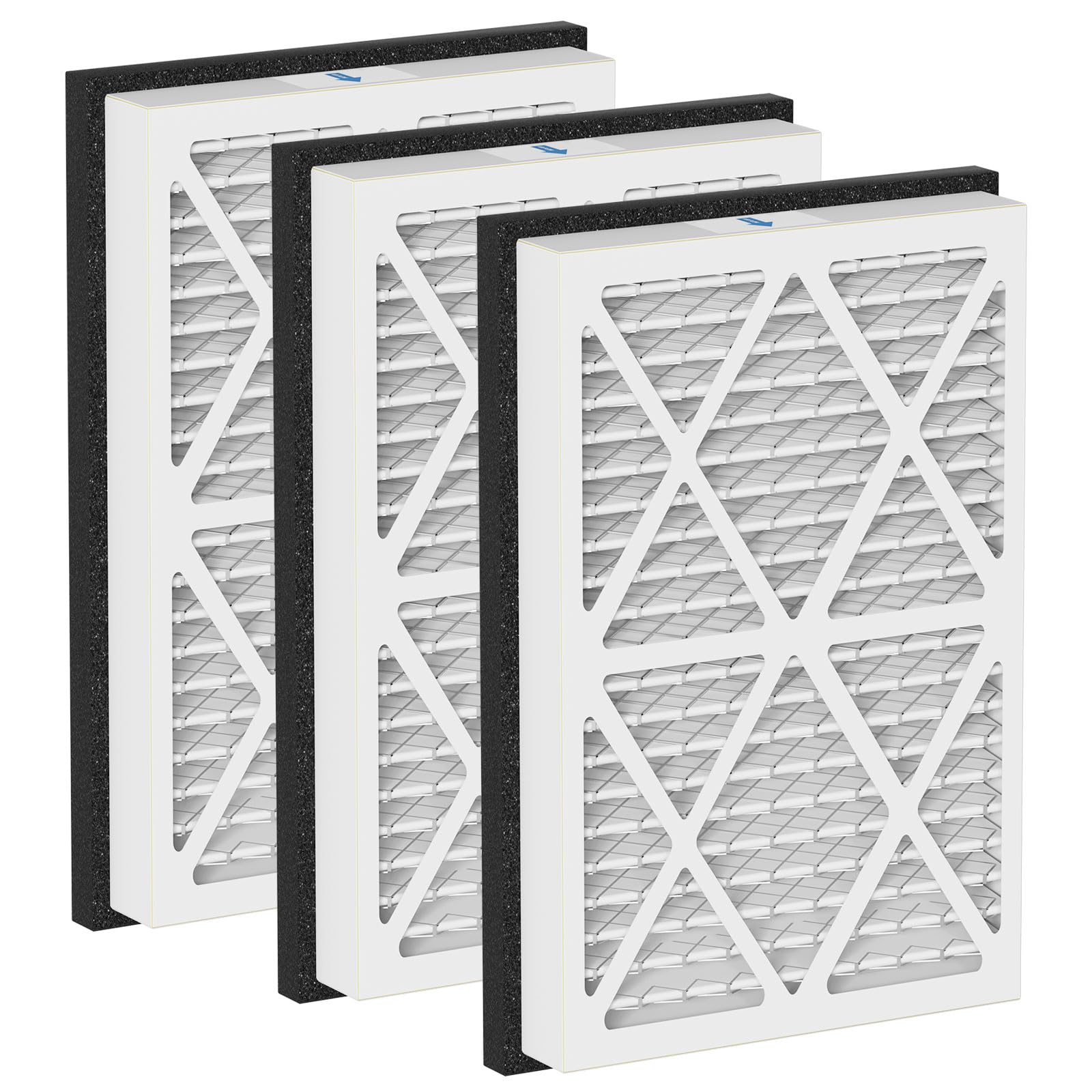 Skymechy 20x30x3 MERV-13 filter for Zephyr VGF, captures dust and pollen to improve indoor air.