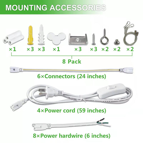 Skymoatled easy-install design for hanging or surface mounting in spaces