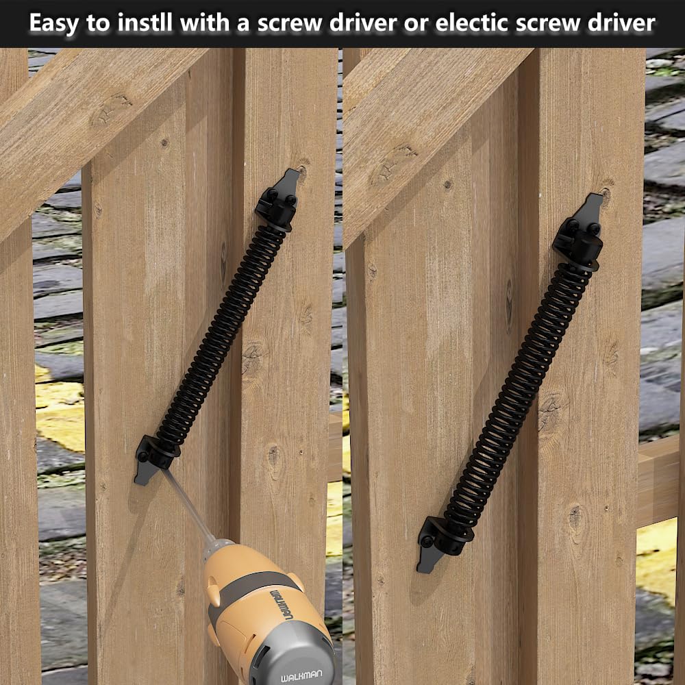 SKYSEN 14-inch gate spring adjustable for precise closing