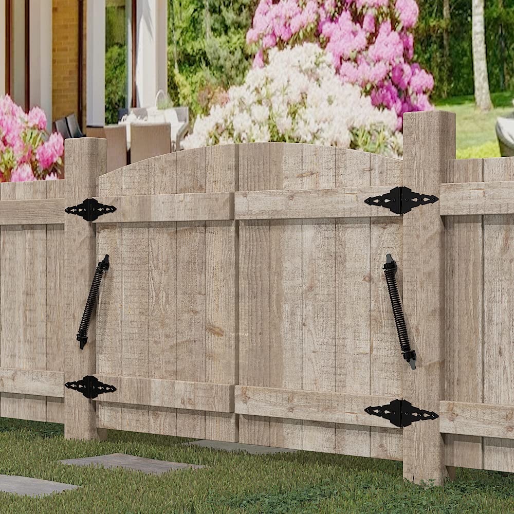 SKYSEN black powder-coated finish resists weather and rust