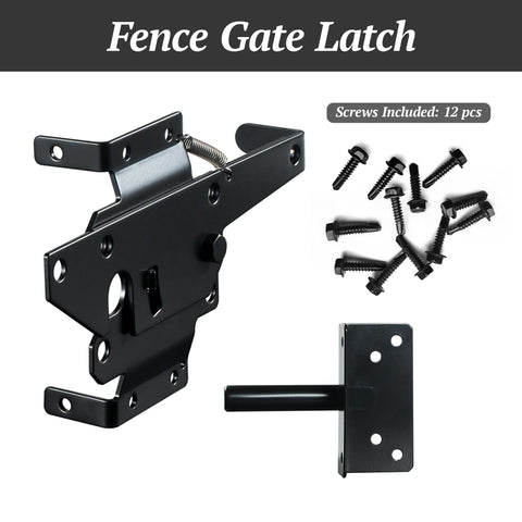 SKYSEN latch with black powder coated finish for weather resistance
