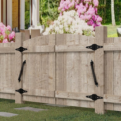 SKYSEN black powder-coated finish resists weather and rust