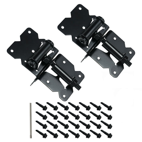 SKYSEN compatible with vinyl and wood fences for secure closure.