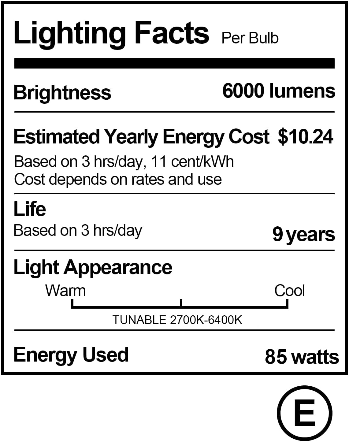 Skytex 20k-hour lifespan reduces replacements during long shoots.
