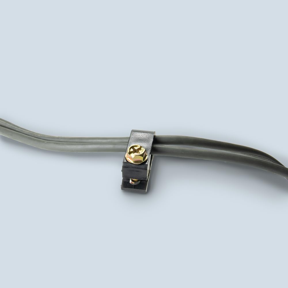 Neat cable management with black low-profile design