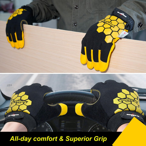 SLARMOR reinforced palm patches enhance durability and grip