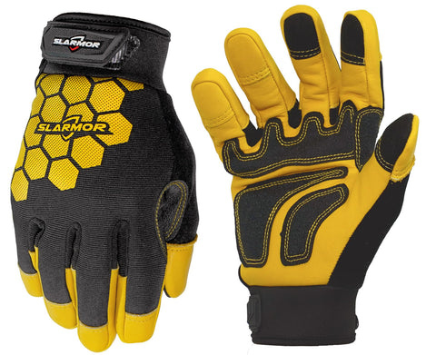 SLARMOR winter gloves insulated palm for warmth on cold job sites