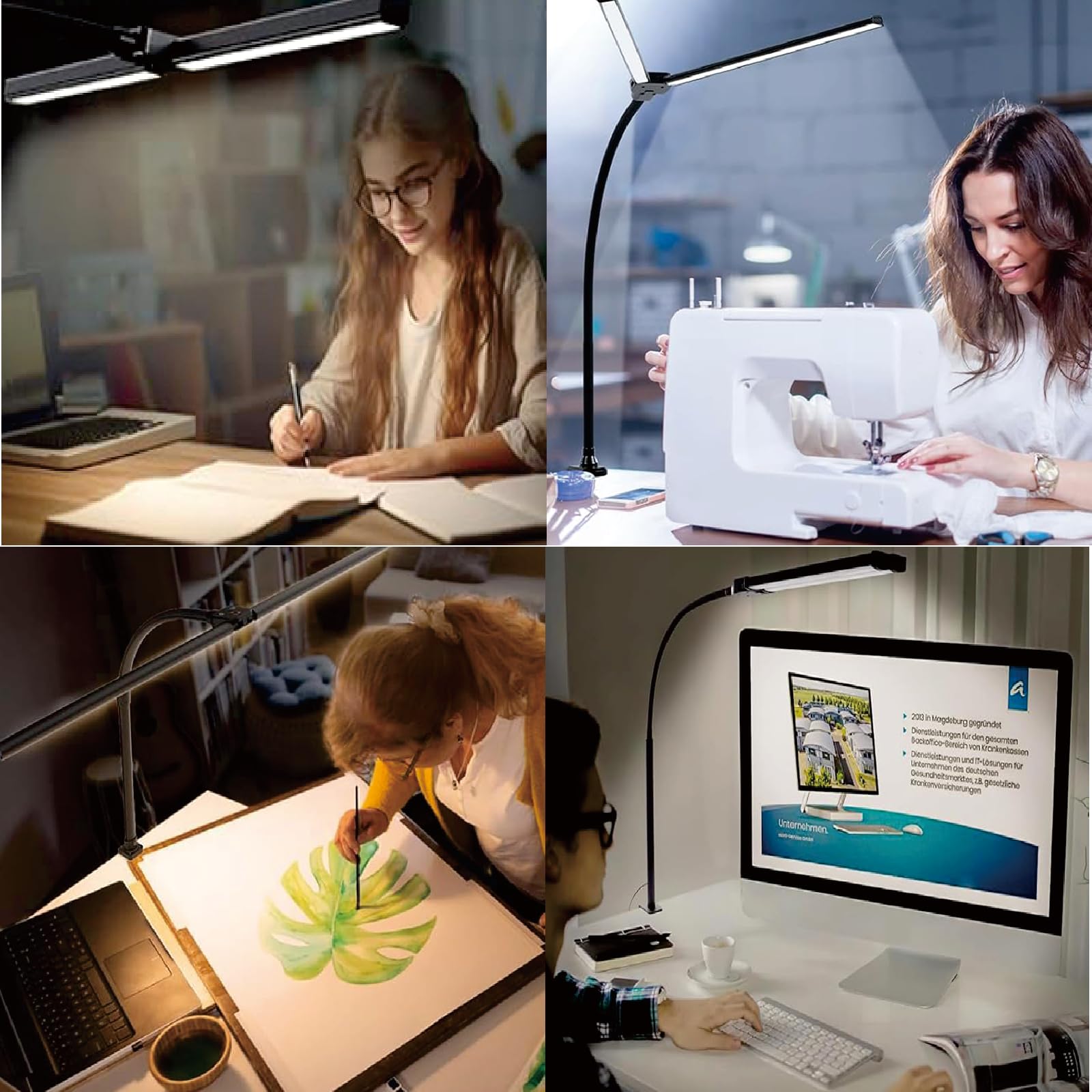 SLDRZN LED Desk Lamp memory function remembers last settings for convenience.