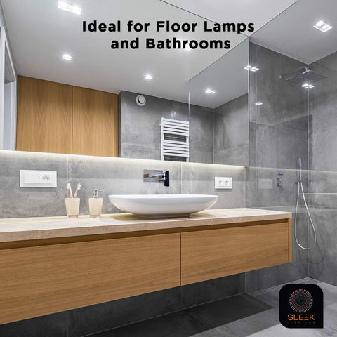 Bulb operates at 120V 60Hz for standard fixtures.