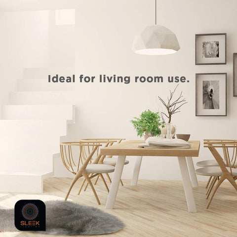 SLEEKLIGHTING 900 lumens neutral white 3500K glow for balanced room lighting.
