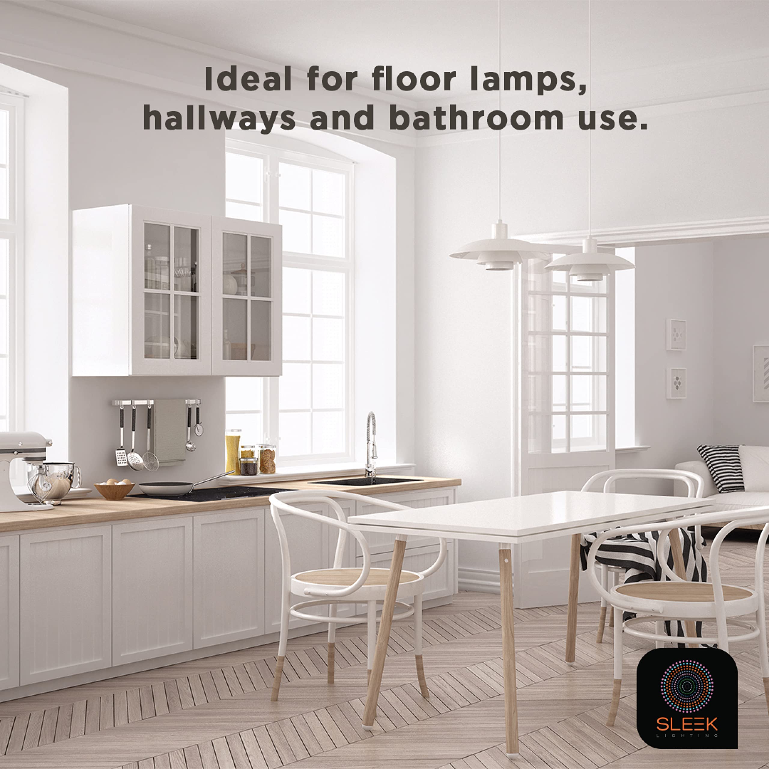 Note on 41mm base width for socket compatibility with GU24 fixtures