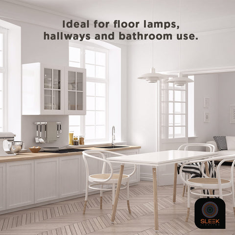 Note on 41mm base width for socket compatibility with GU24 fixtures