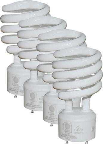 SLEEKLIGHTING GU24 2-pin bulb close-up for easy ceiling fixture swaps