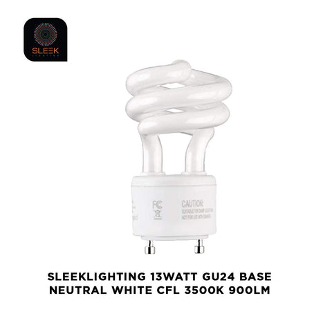 SLEEKLIGHTING Neutral white 3500K glow visible for living spaces and offices.