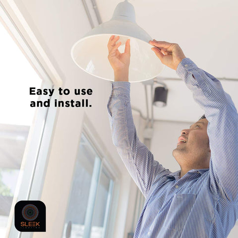 SLEEKLIGHTING Bulbs suitable for residential and commercial use in compact fixtures.