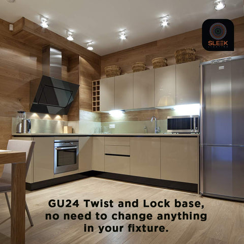 UL approved SLEEKLIGHTING bulbs ready for home use.