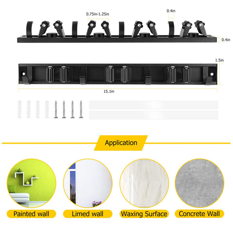 SLIIMU track with hooks and racks enables customizable organization in tight spaces.
