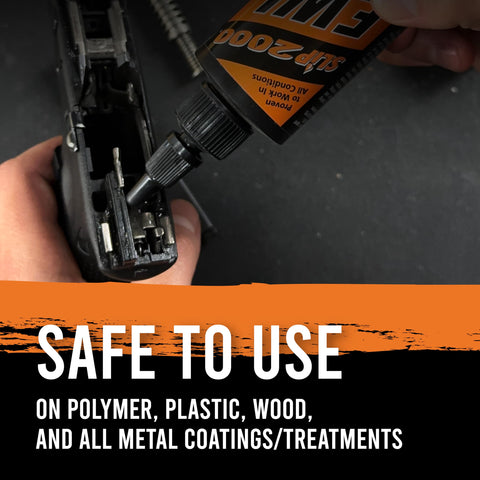 Slip2000 EWL CLP fouling removal protects moving parts.