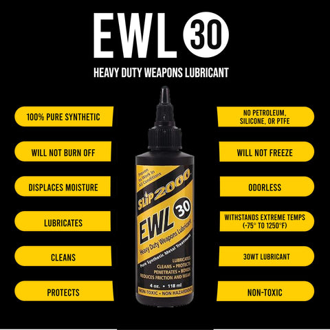 Slip2000 EWL30 forms a protective corrosion barrier on metal surfaces.