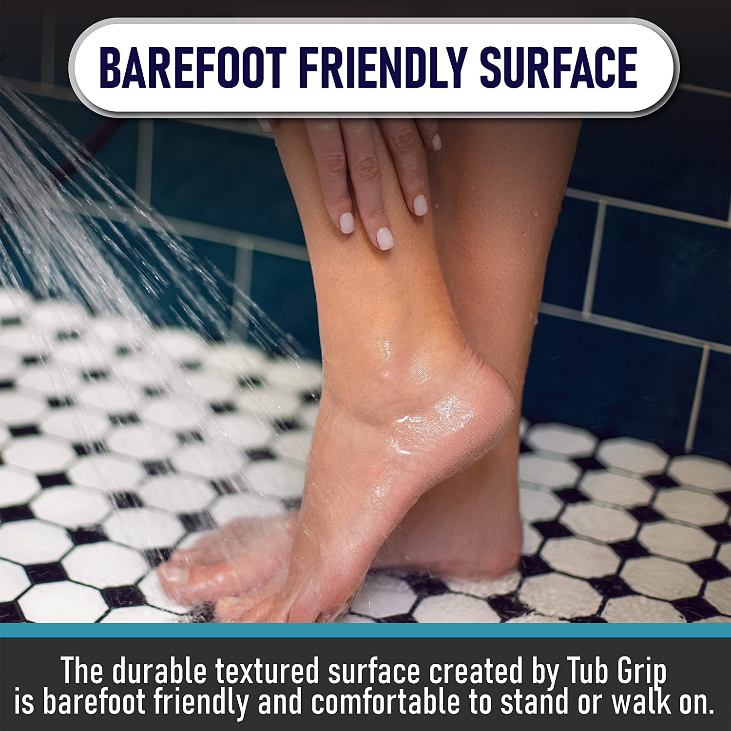 SlipDoctors Tub Grip easy application with included roller and instructions.