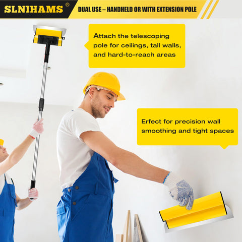 SLNIHAMS drywall skim blade 60cm flexible blade enables controlled skim coating