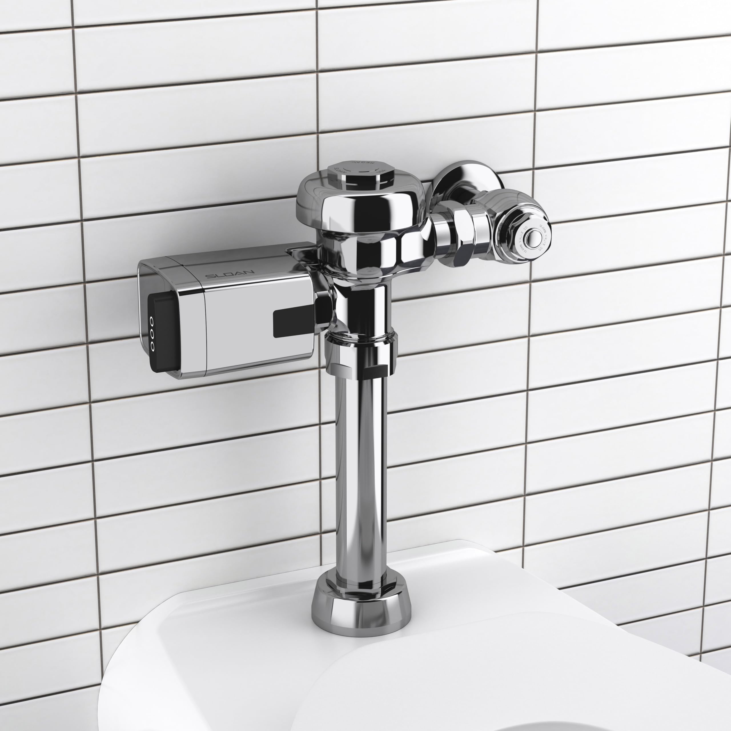 Sloan EBV-500-A ADA-compliant retrofit for accessible restrooms