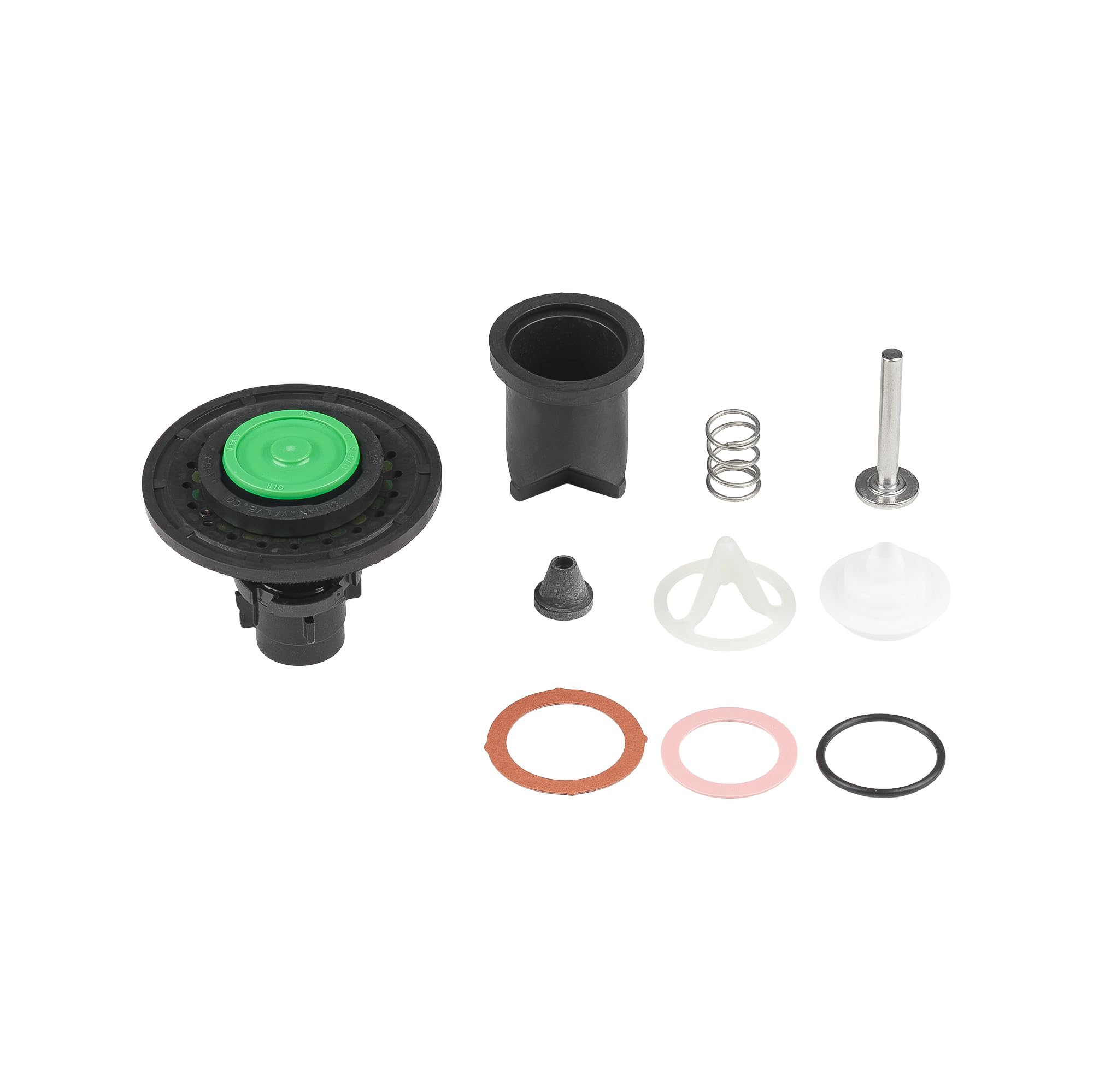 Sloan Regal diaphragm assembly close-up with precise seal for consistent flushes