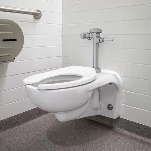 Sloan Regal186 cast wall flange with set screw for secure mounting