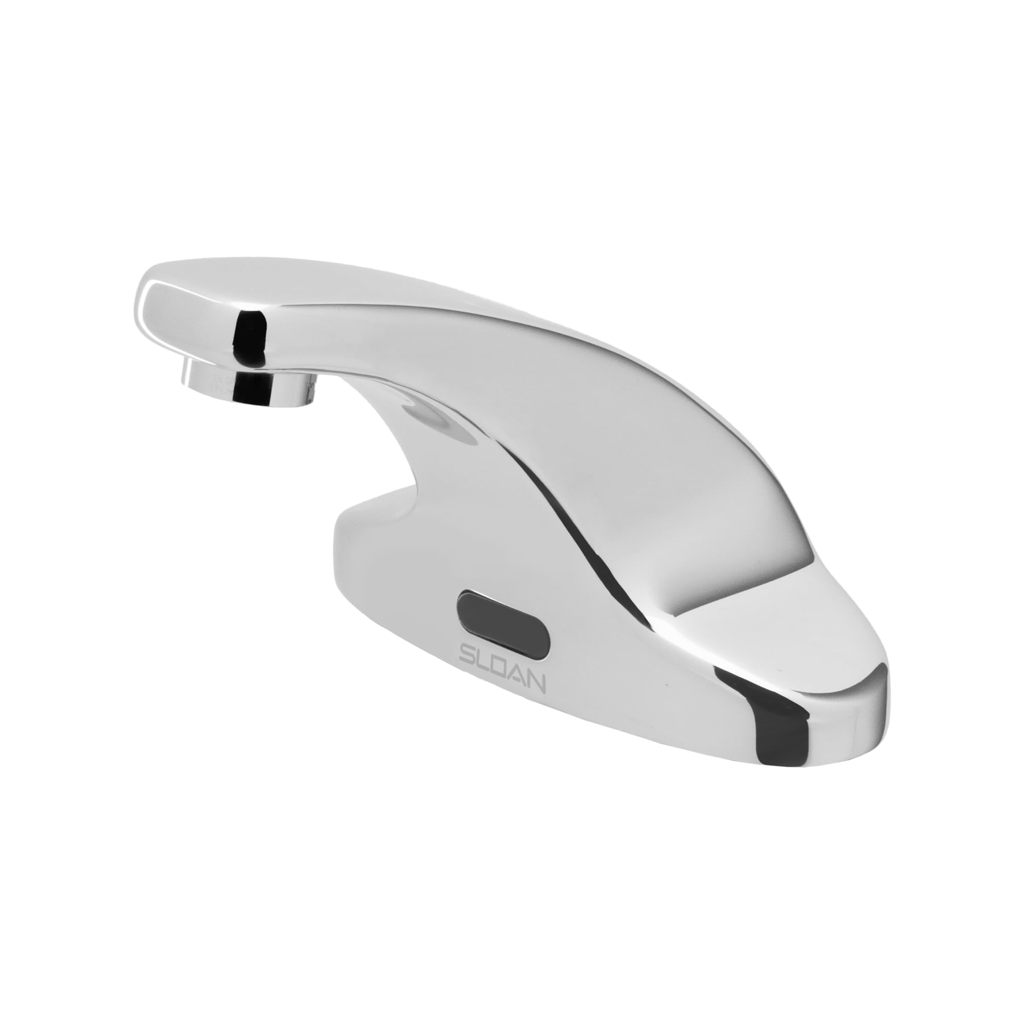 Sloan SF-2350 polished chrome finish adds modern shine