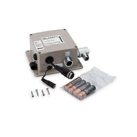 Sloan SFP-40-A under-counter placement fits tight spaces.