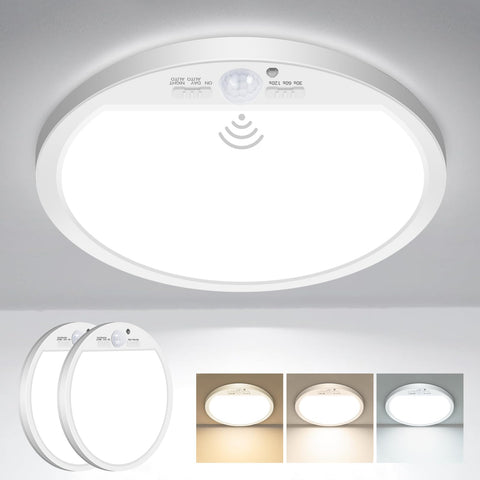 slochi 12-inch motion light in closet for hands-free illumination