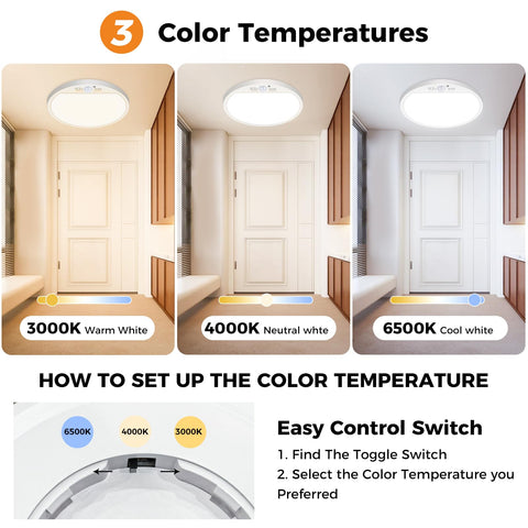 slochi 3-color-temperature control close-up showing warm to cool options