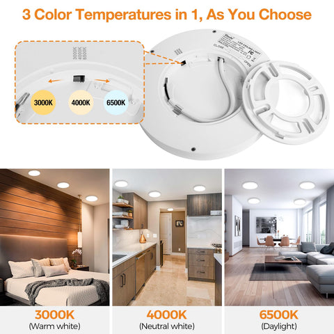 slochi color temperature adjustable fixture provides 4000K neutral task lighting