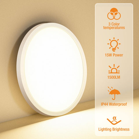 Slochi 8PACK shows three color modes for warm natural and daylight ambiences.