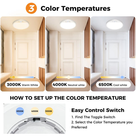 Slochi motion sensor light closet illumination provides bright, even closet lighting.