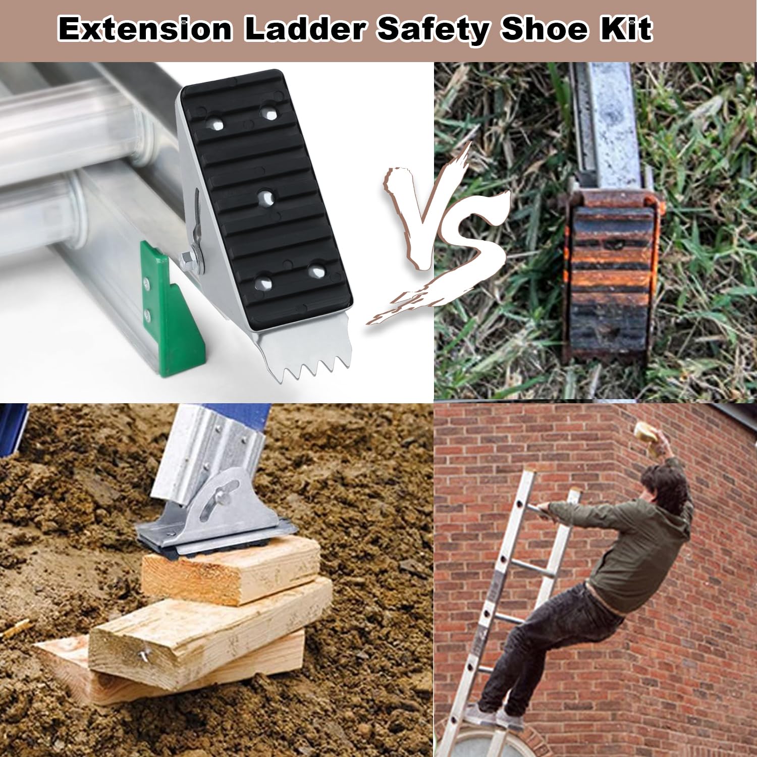 SlogPith D1200-compatible feet provide secure grip on wet surfaces
