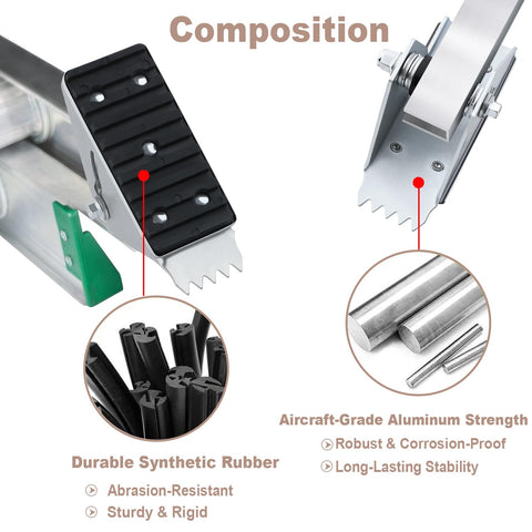 SlogPith durable aluminum construction lasts under heavy use