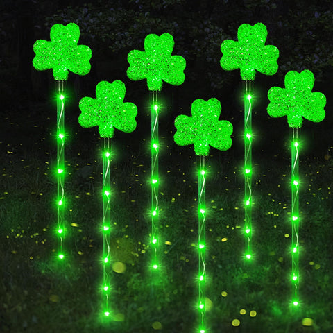 SLTTXNTT easy-install ground stake lights for quick setup.
