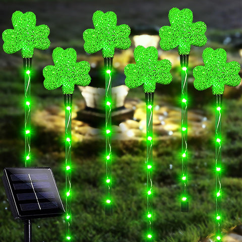 SLTTXNTT lawn stakes create festive ambiance for yard and porch.