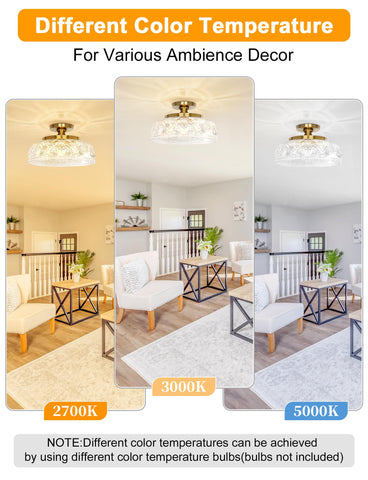 Slypadan three bulb globe light provides wider illumination for dark corners
