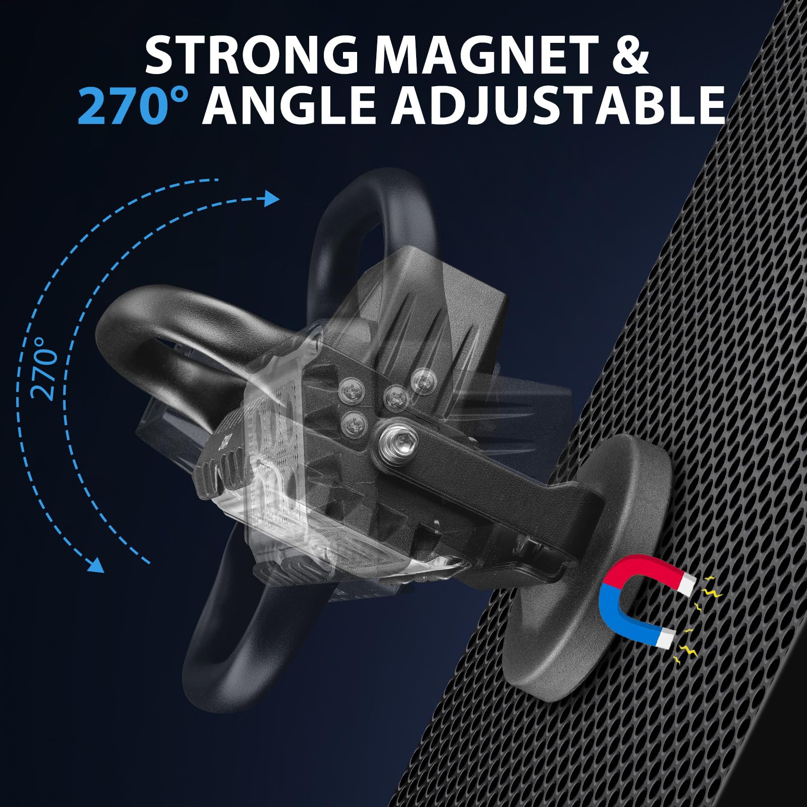 SMA light offers a 120-degree wide beam for broad workspace coverage