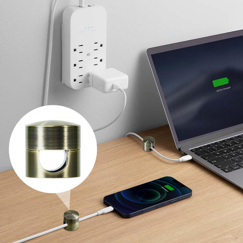 SmallCat office desk cable organizer clip helping clutter-free workspaces.