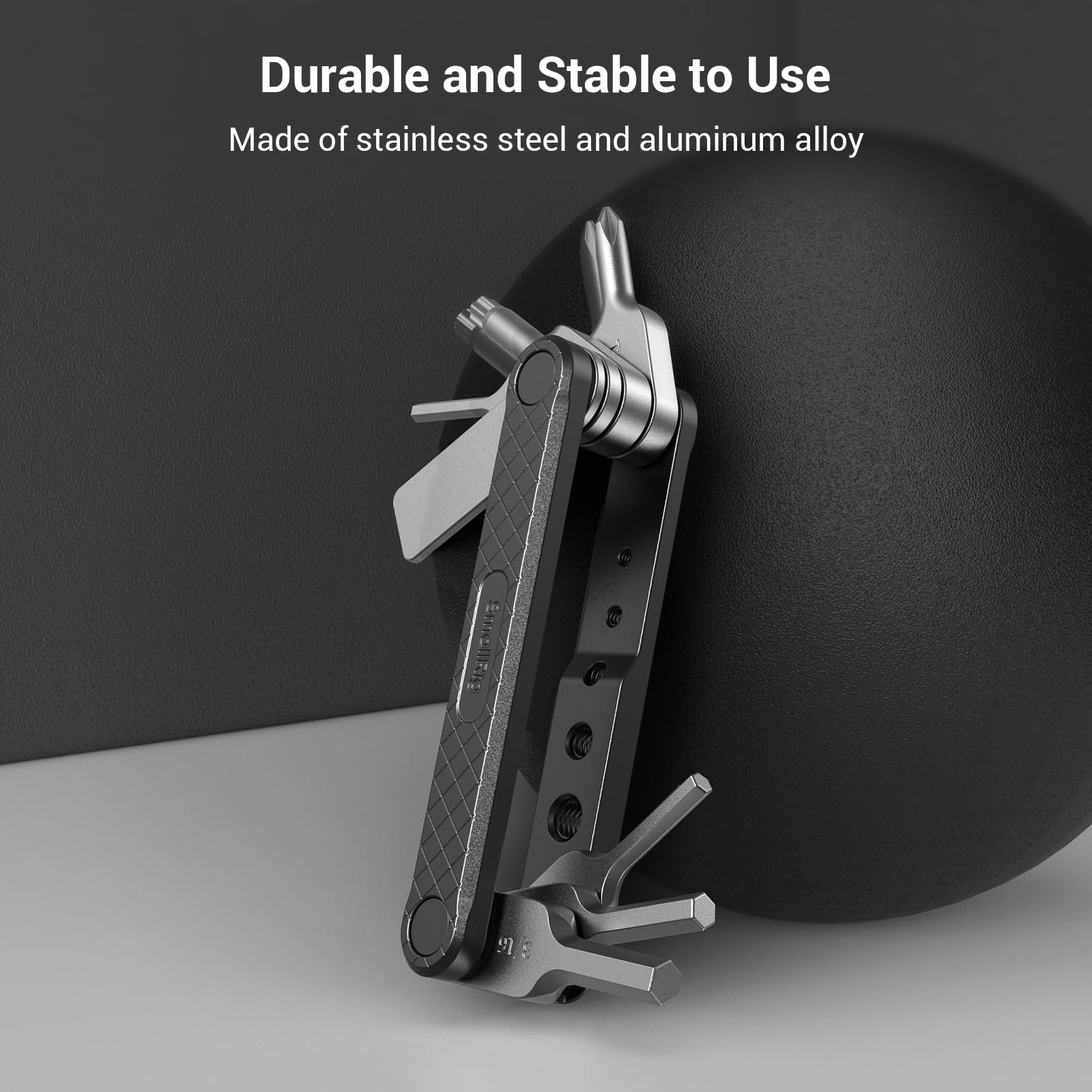 Phillips screwdriver included for versatile on-site adjustments