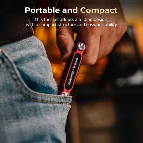 SmallRig Tool kit includes Allen, flathead, crosshead, and Torx wrenches.