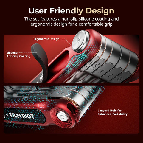 SmallRig 10-in-1 set with silicone grip improves control during setup tasks.