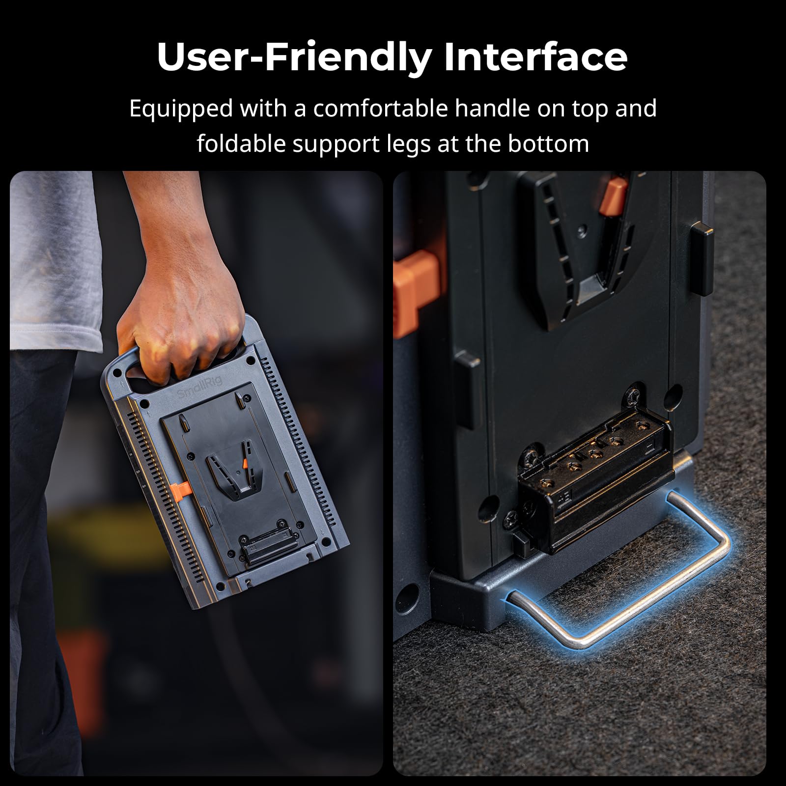 SmallRig indicator lights show charging status at a glance