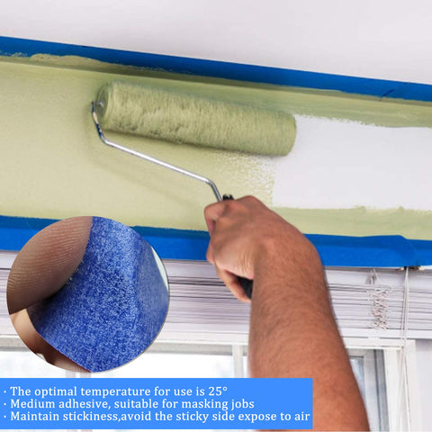 SmaringRobot blue painter tape for crafts and labeling in DIY projects