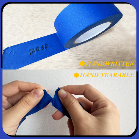 SmaringRobot UV-resistant blue tape suitable for indoor outdoor projects.